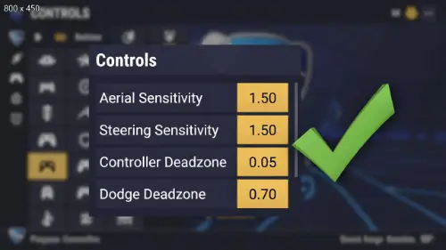 Rocket League Sensitivity