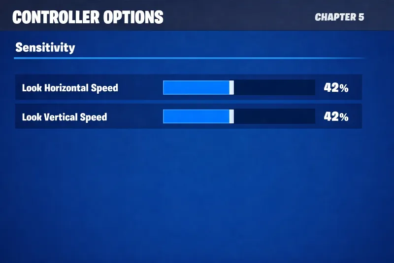 Fortnite Chapter 5 Settings