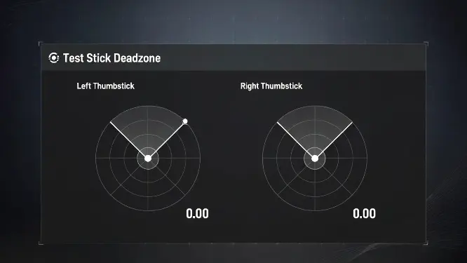 Warzone Deadzone Menu